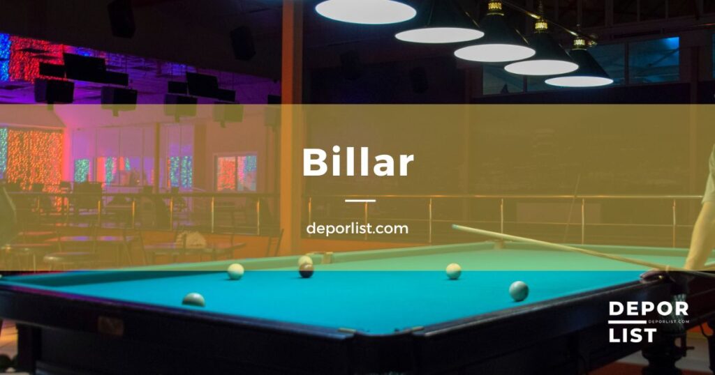 Billar Descubre en qué consiste este apasionante deporte Deporlist