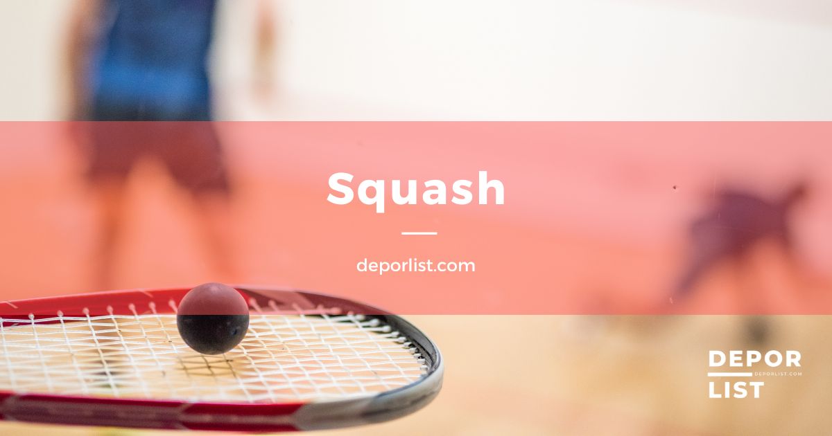 Squash: Todo lo que debes saber sobre este deporte de raqueta
