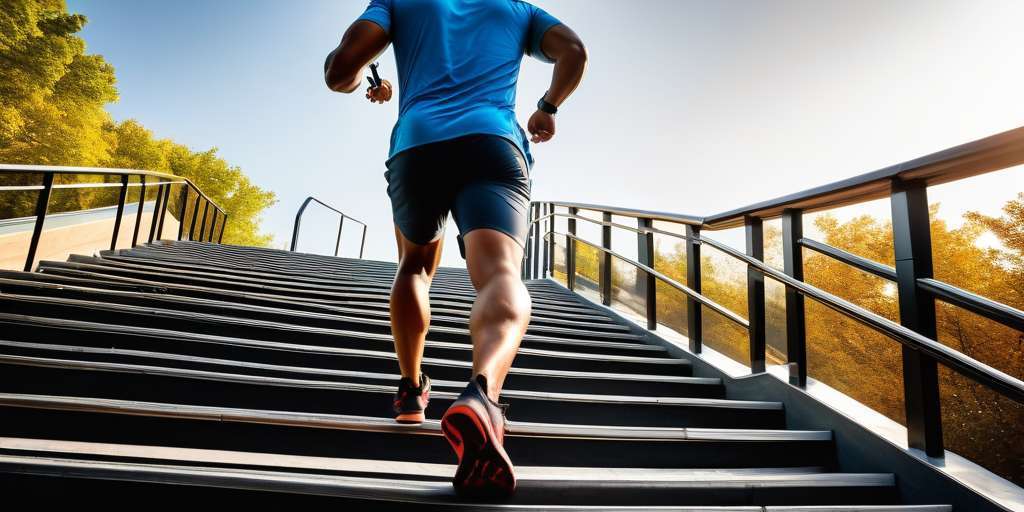 Calorias al subir escaleras